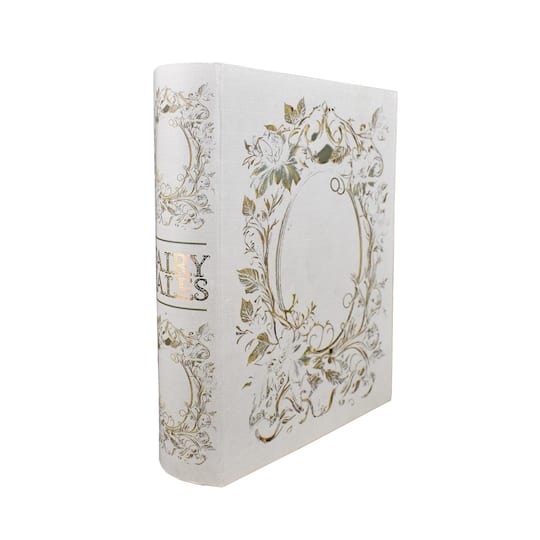 Medium White Decorative Book Box by Ashland&#xAE;